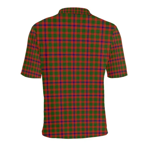 Skene Modern Clan Polo Shirt, Scottish Tartan Skene Modern Clans Polo Shirt