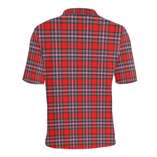 MacFarlane Modern Clan Polo Shirt, Scottish Tartan MacFarlane Modern Clans Polo Shirt