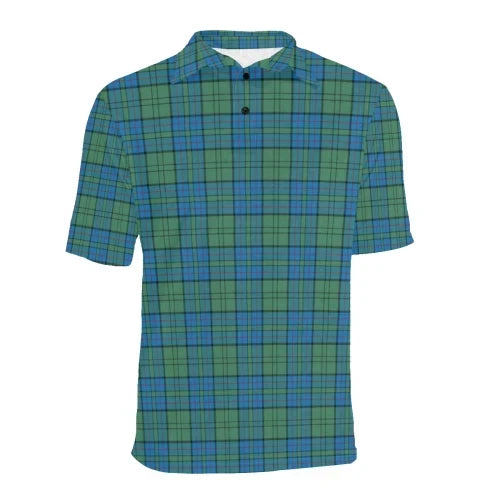 Lockhart Clan Polo Shirt, Scottish Tartan Lockhart Clans Polo Shirt
