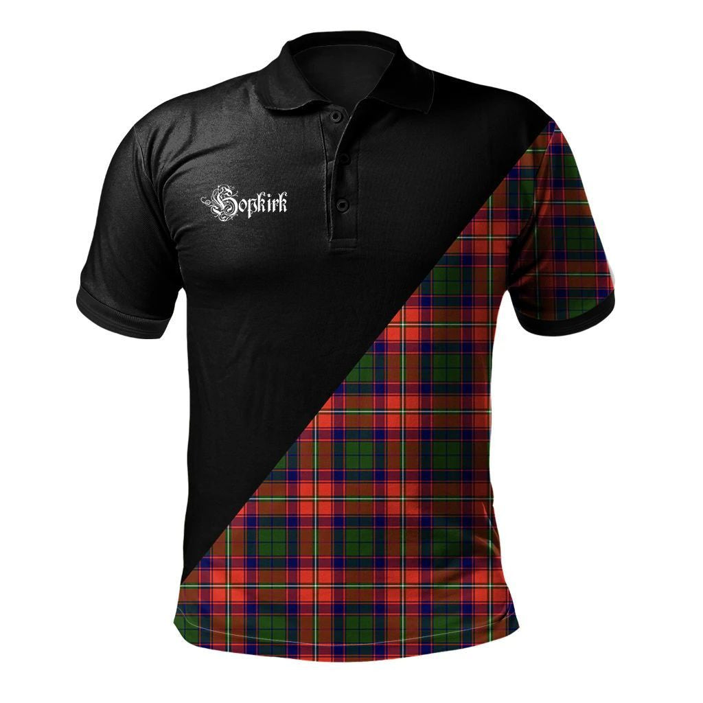 Hopkirk Clan Military Logo Polo Shirt