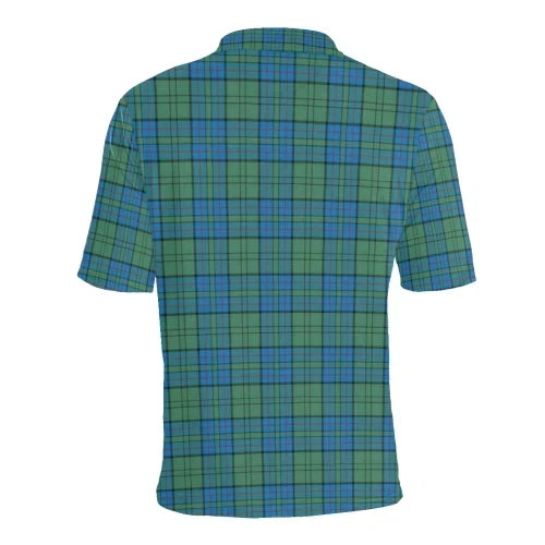 Lockhart Clan Polo Shirt, Scottish Tartan Lockhart Clans Polo Shirt