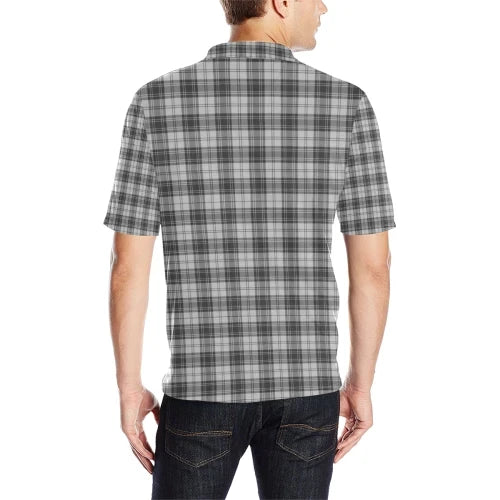Glen Clan Polo Shirt, Scottish Tartan Glen Clans Polo Shirt Badge Style