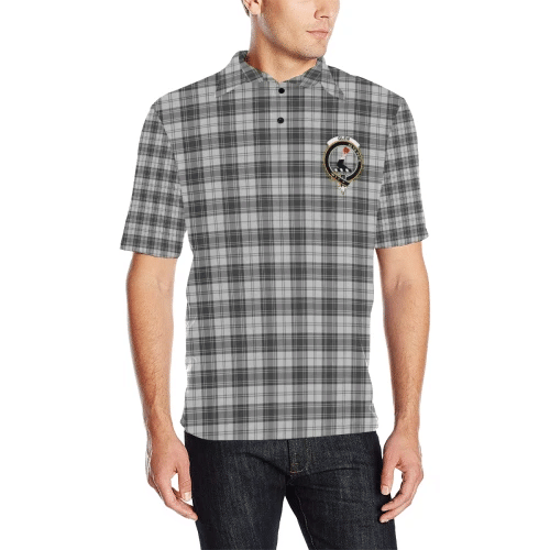 Glen Tartan Clan Badge Polo Shirt