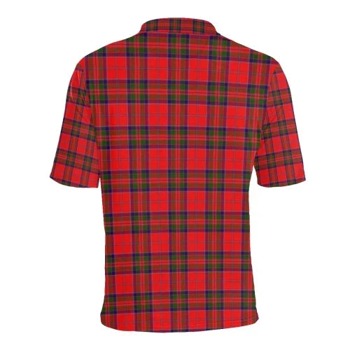 Macgillivray Modern Clan Polo Shirt, Scottish Tartan Macgillivray Modern Clans Polo Shirt Badge Style