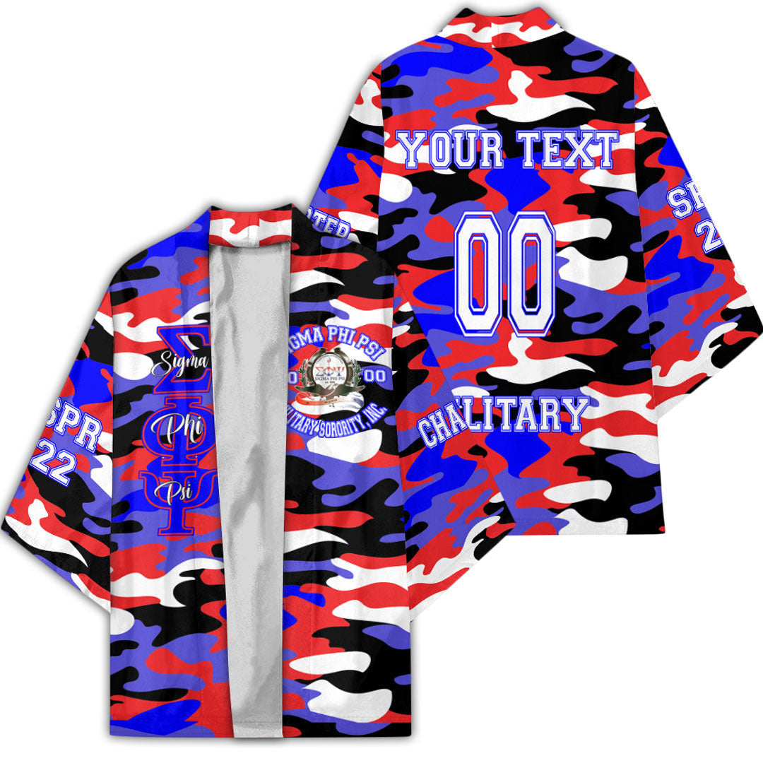 (Custom) Clothing - Sigma Phi Psi Camo Kimono A35