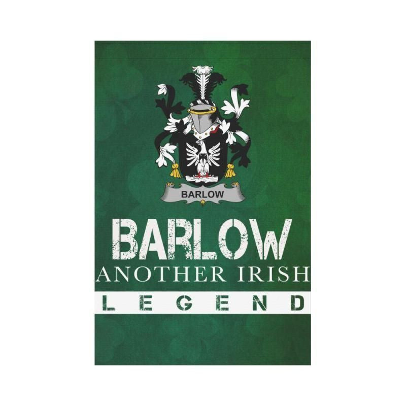 Irish Garden Flag, Nelson Or Nealson Family Crest Shamrock Yard Flag