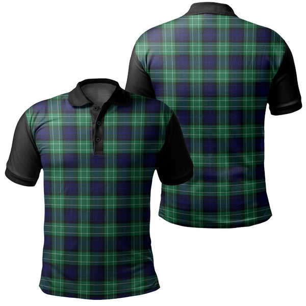 Abercrombie Tartan Classic Polo Shirt Black Neck Style