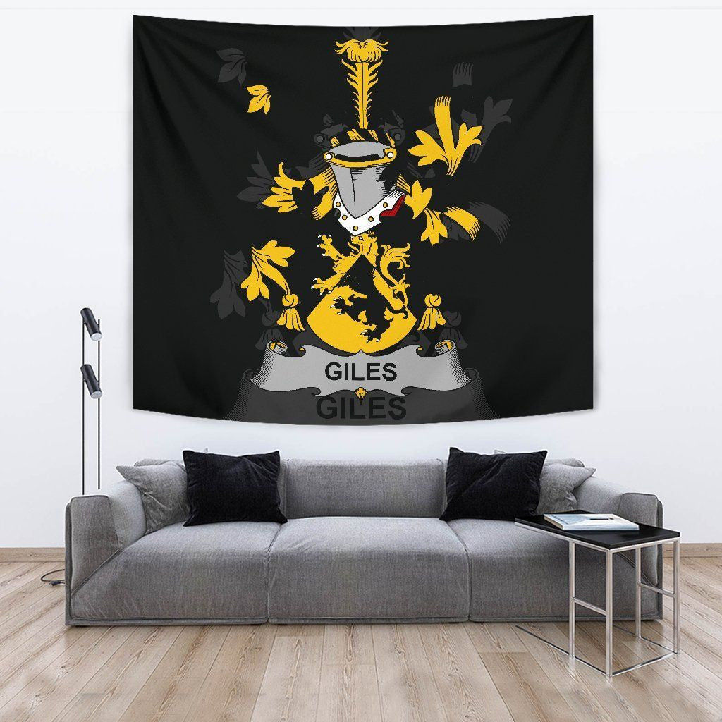 Giles or Gyles Ireland Tapestry - Family Crest Ireland