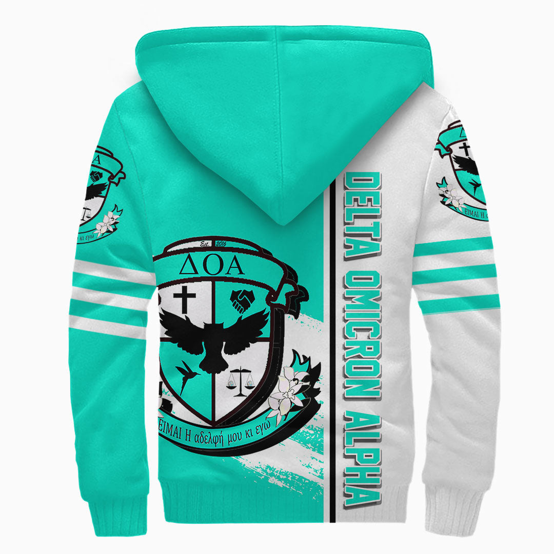 Clothing - Delta Omicron Alpha Sherpa Hoodies