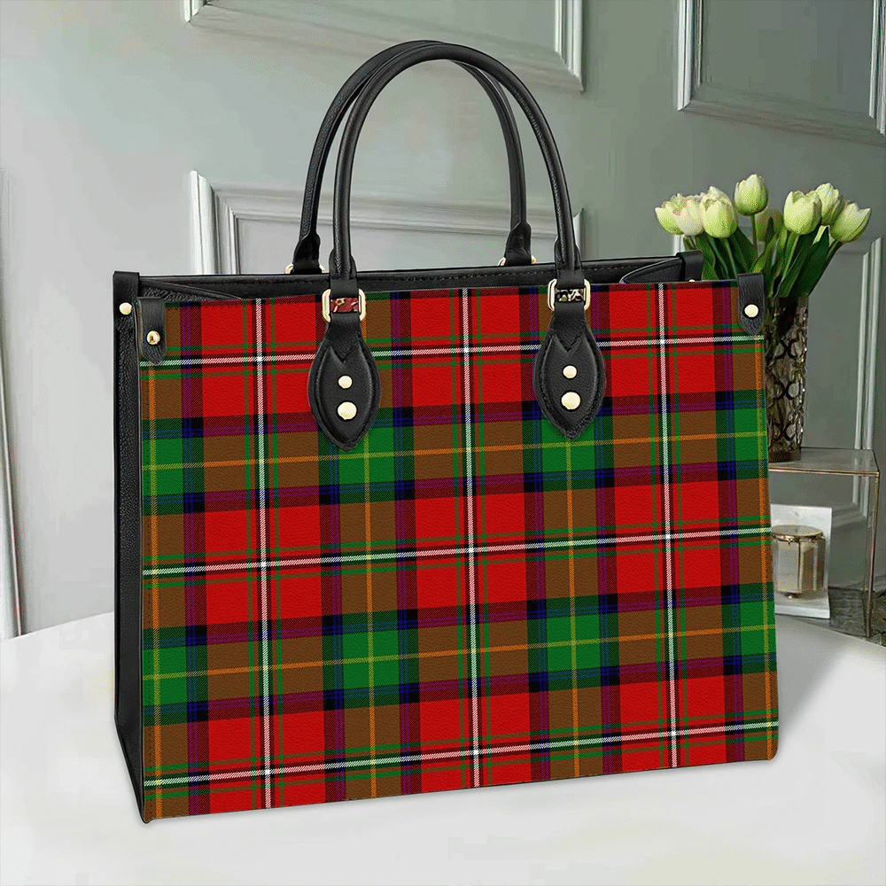 Boyd Modern Tartan Leather Bag