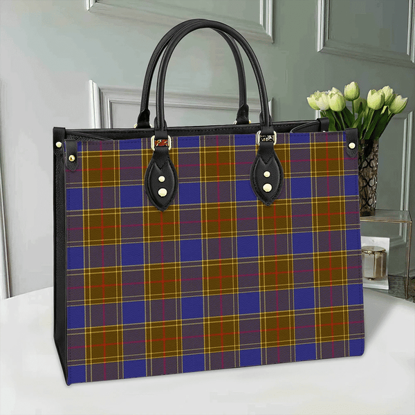 Balfour Modern Tartan Leather Bag