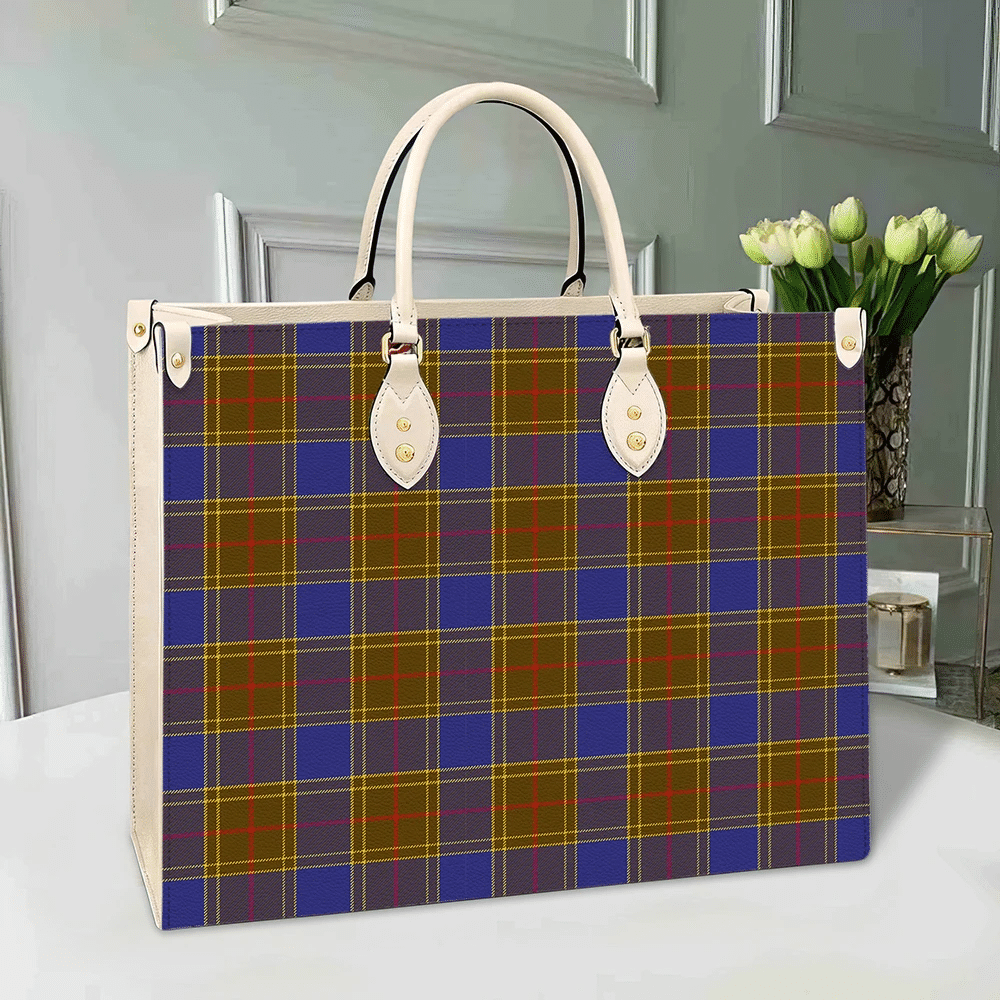 Balfour Modern Tartan Leather Bag