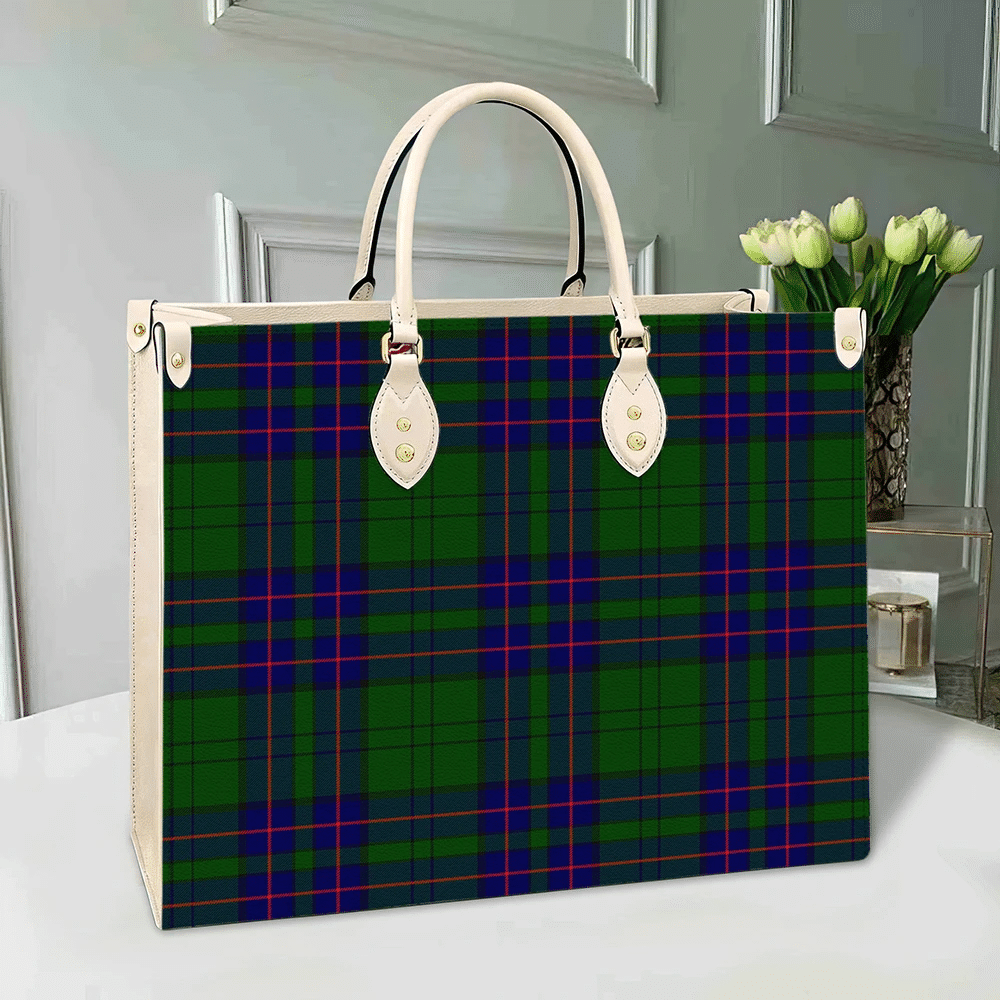 Lockhart Modern Tartan Leather Bag