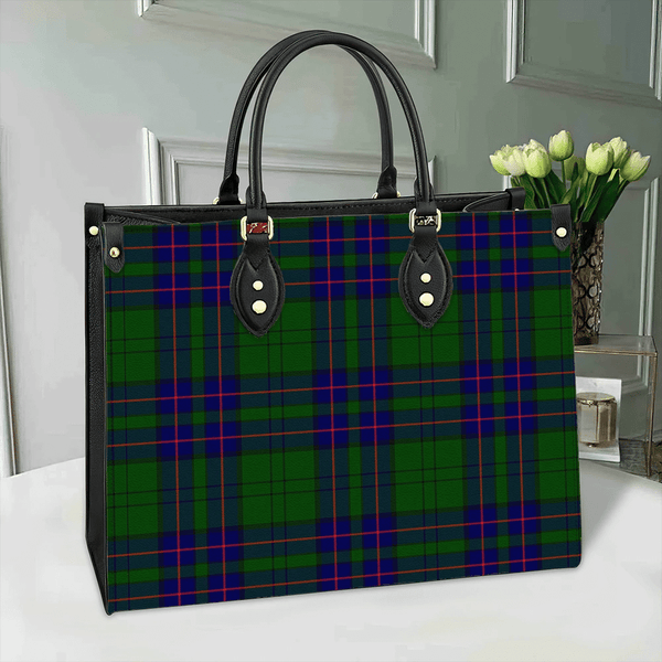 Lockhart Modern Tartan Leather Bag