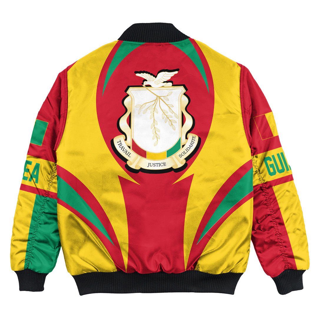 Guinea Bissau Action Falg Bomber Jacket