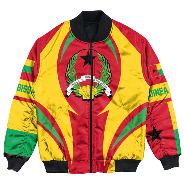 Guinea Action Falg Bomber Jacket