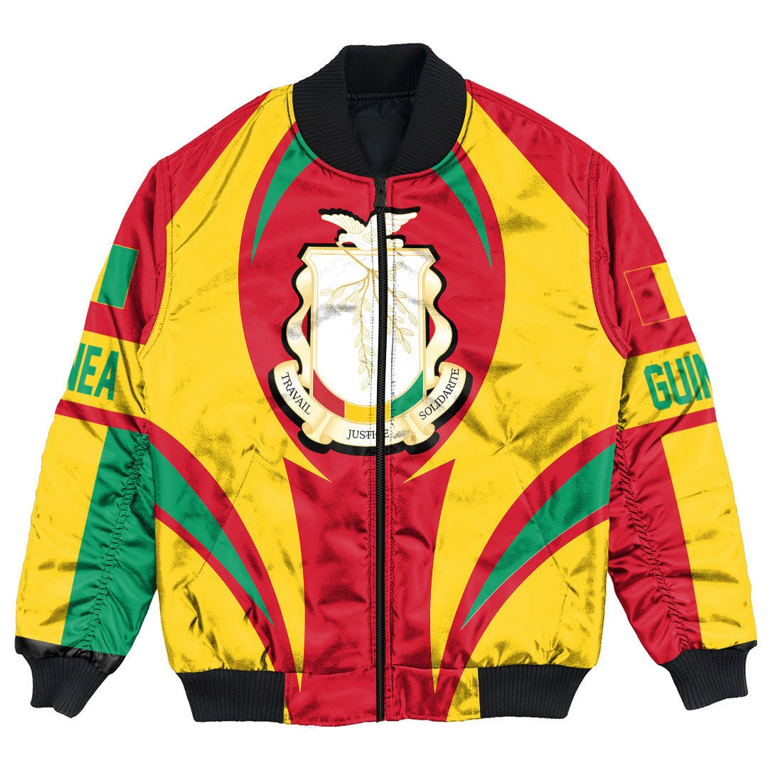 Guinea Bissau Action Falg Bomber Jacket