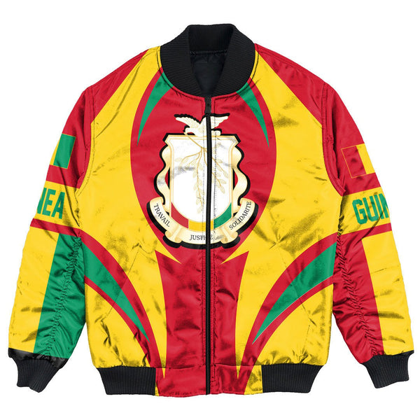 Guinea Bissau Action Falg Bomber Jacket