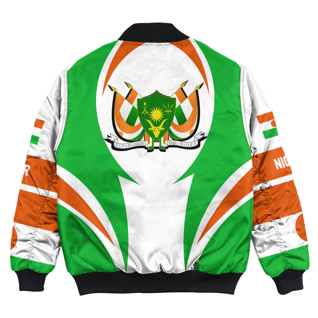 Niger Action Falg Bomber Jacket