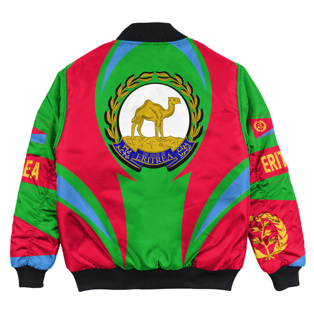 Eritrea Action Falg Bomber Jacket