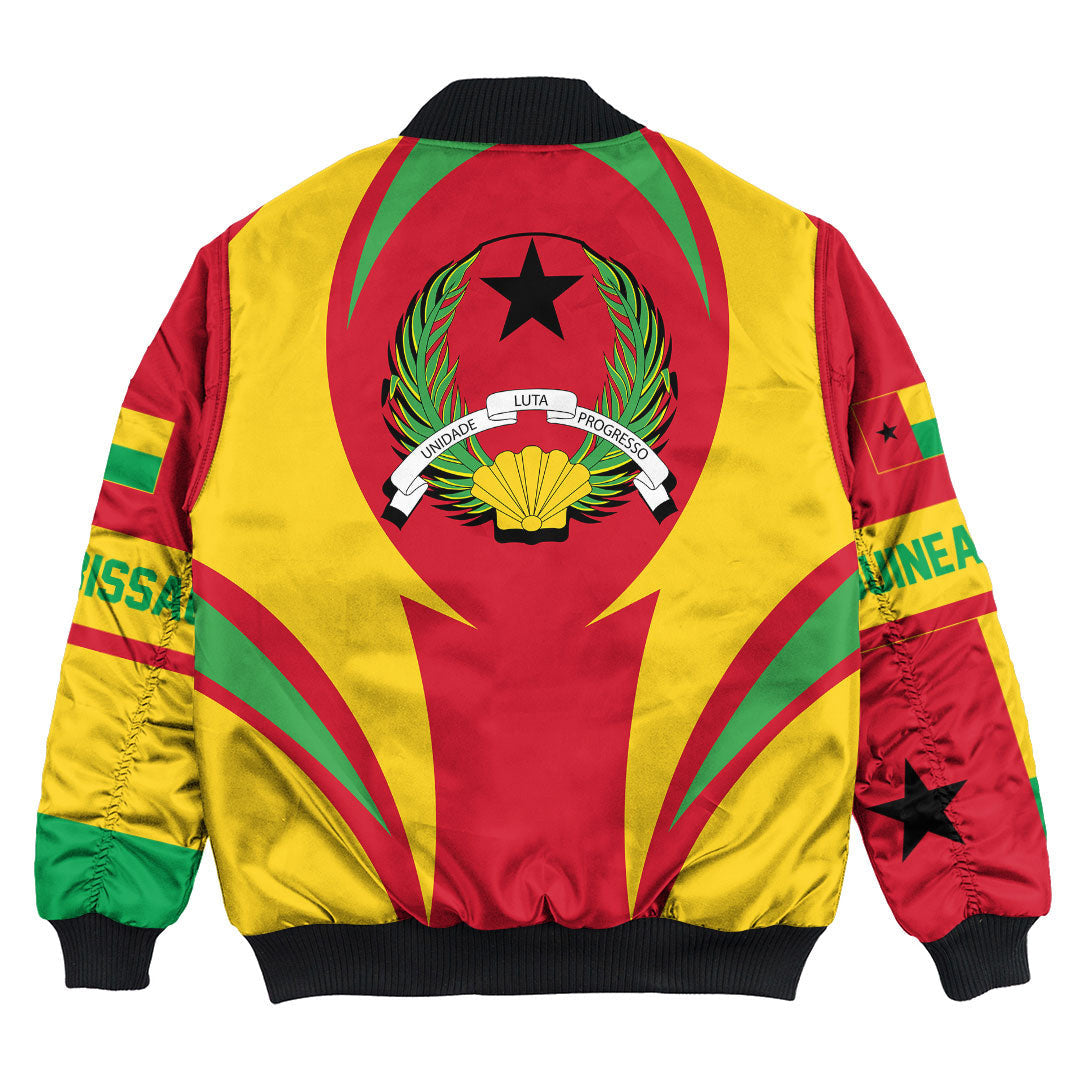 Guinea Action Falg Bomber Jacket