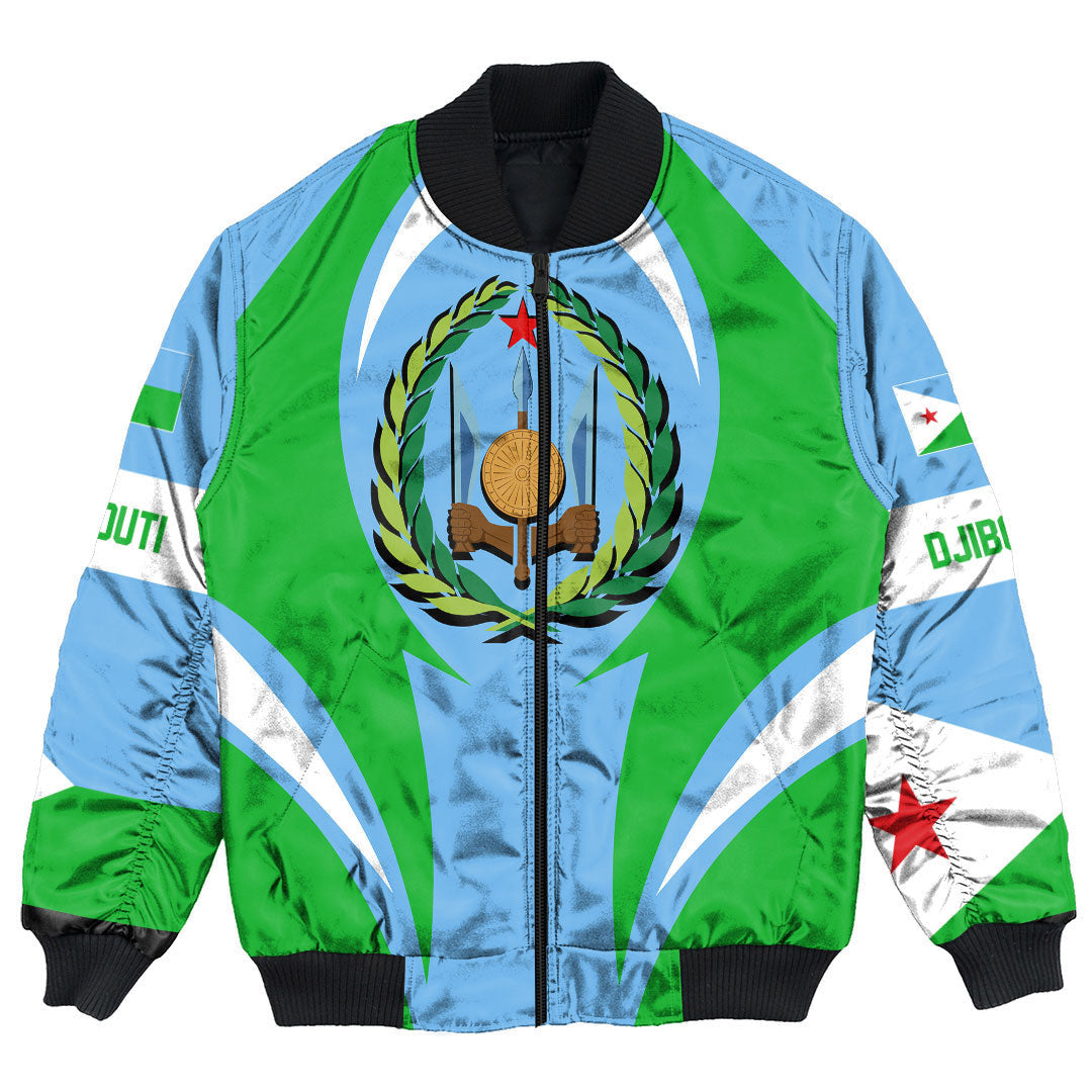 Djibouti Action Falg Bomber Jacket