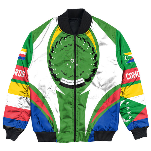 Comoros Action Falg Bomber Jacket