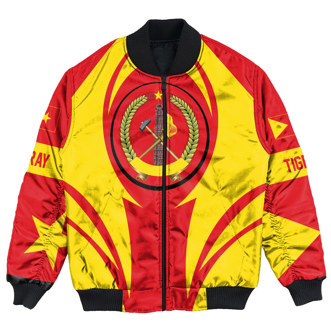 Tigray Action Falg Bomber Jacket