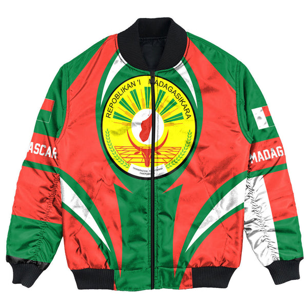 Madagascar Action Falg Bomber Jacket