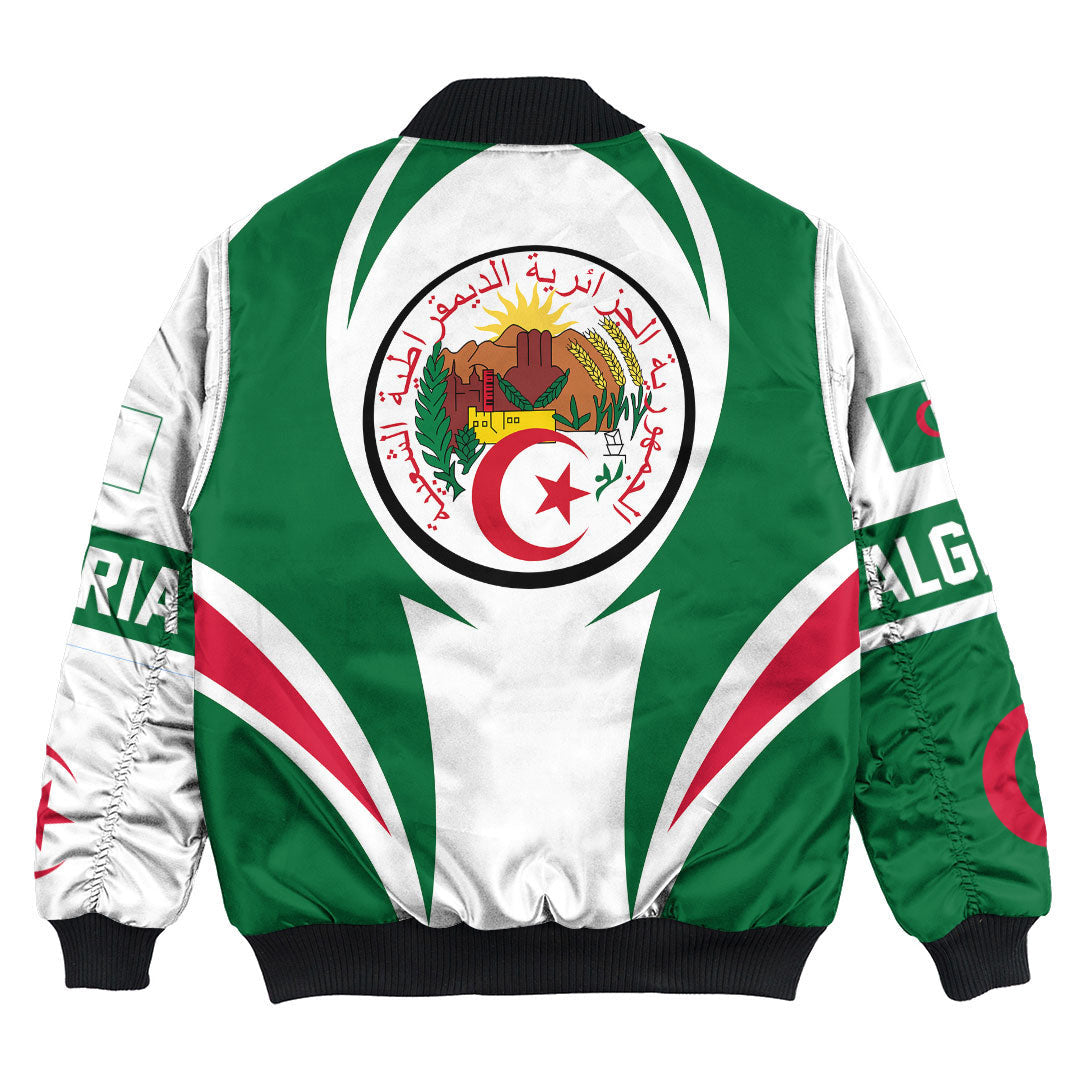 Algeria Action Falg Bomber Jacket