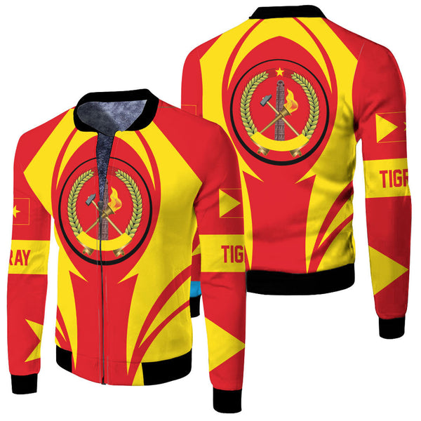 Tigray Action Flag Fleece Winter Jacket