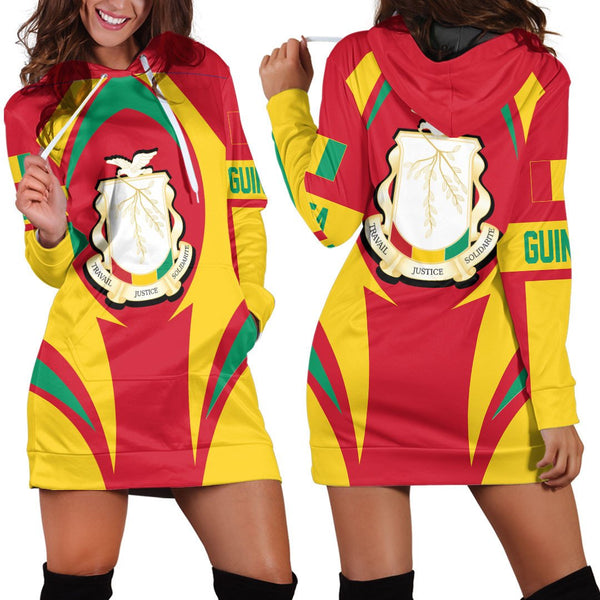 Guinea Action Flag Hoodie Dress