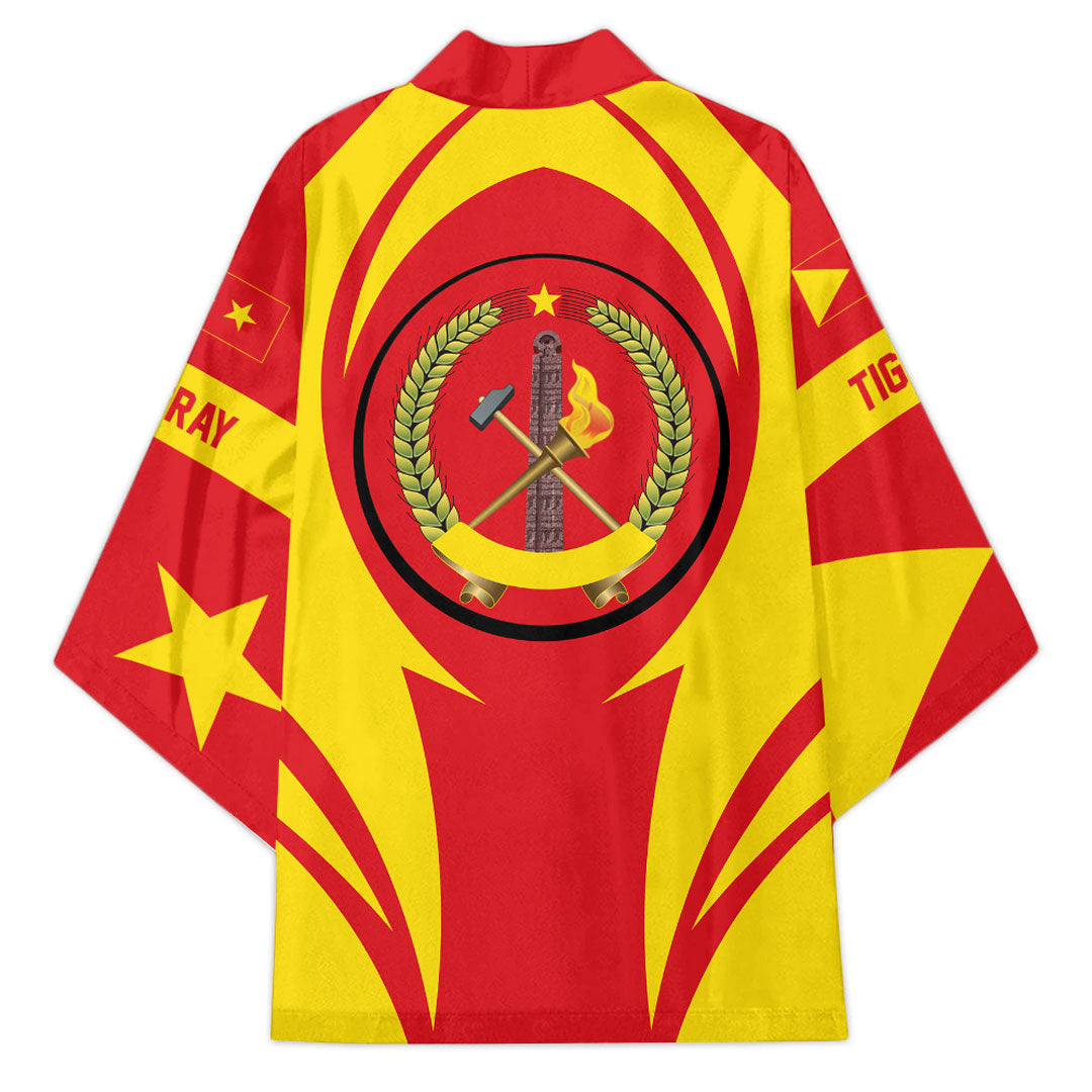 Tigray Action Flag Kimono