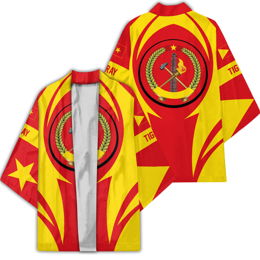 Tigray Action Flag Kimono