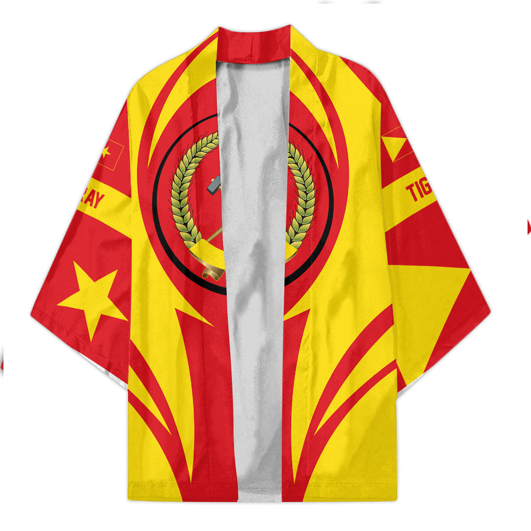 Tigray Action Flag Kimono