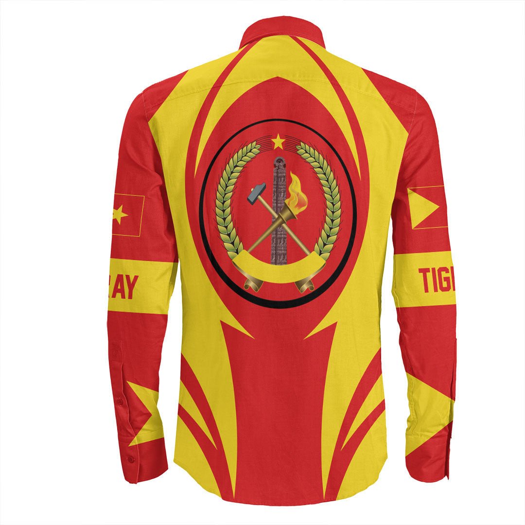 Tigray Action Flag Long Sleeve Shirt