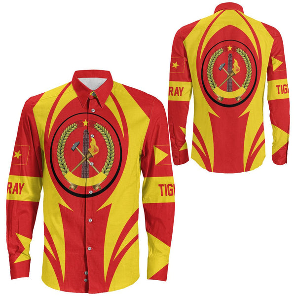 Tigray Action Flag Long Sleeve Shirt