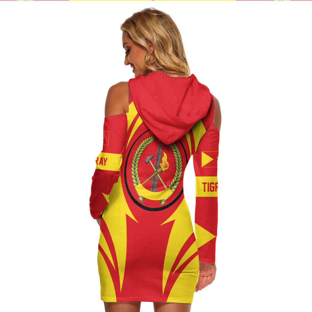 Tigray Action Flag Women Tight Dress