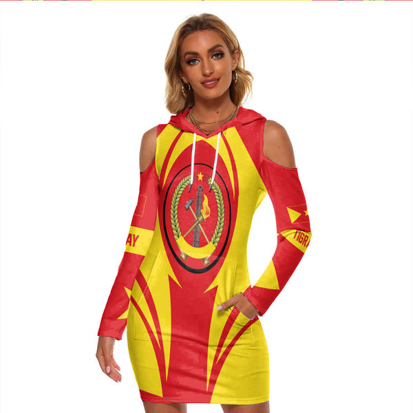 Tigray Action Flag Women Tight Dress