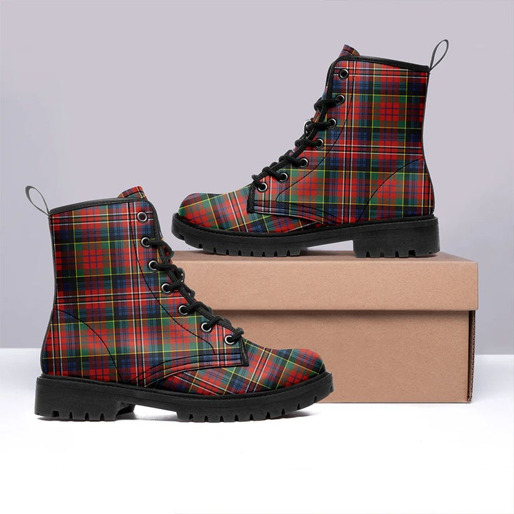 MacPherson Ancient Tartan Classic Leather Boots