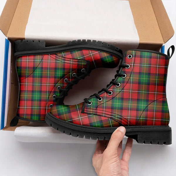 Boyd Modern Tartan Classic Leather Boots