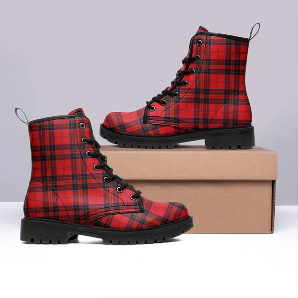 MacGillivray Modern Tartan Classic Leather Boots