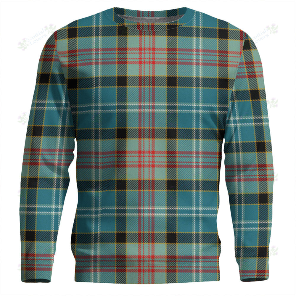 Paisley District (Drennan District) Tartan Classic Crewneck Sweatshirt