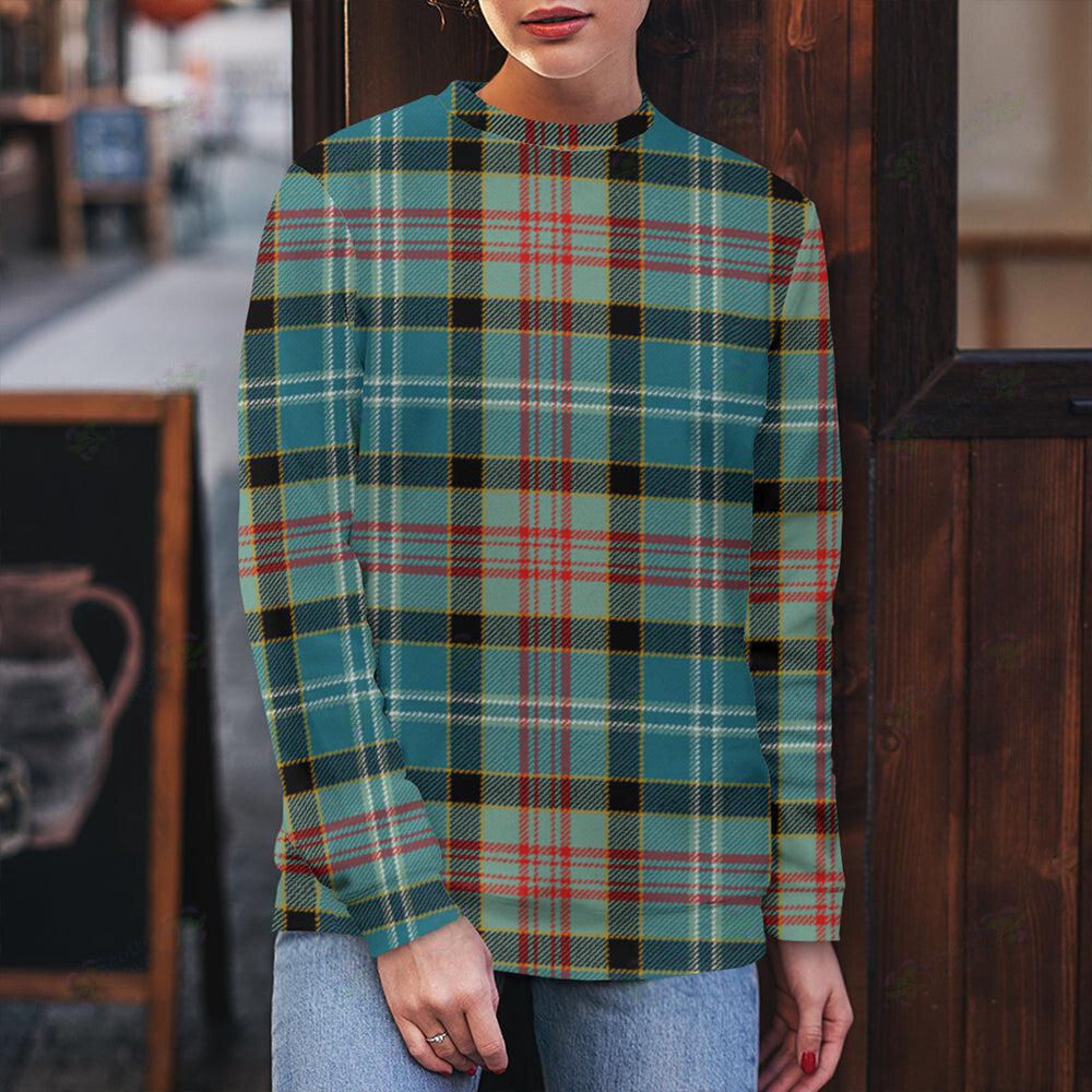 Paisley District (Drennan District) Tartan Classic Crewneck Sweatshirt