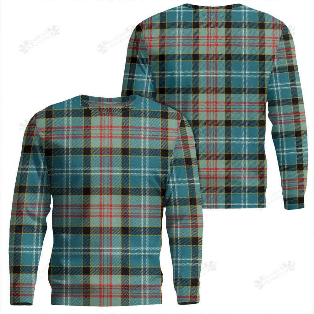 Paisley District (Drennan District) Tartan Classic Crewneck Sweatshirt