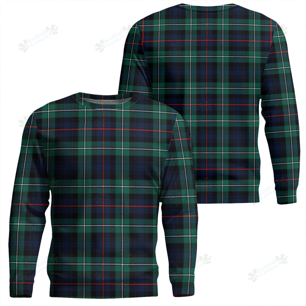 MacKenzie Modern Tartan Classic Crewneck Sweatshirt