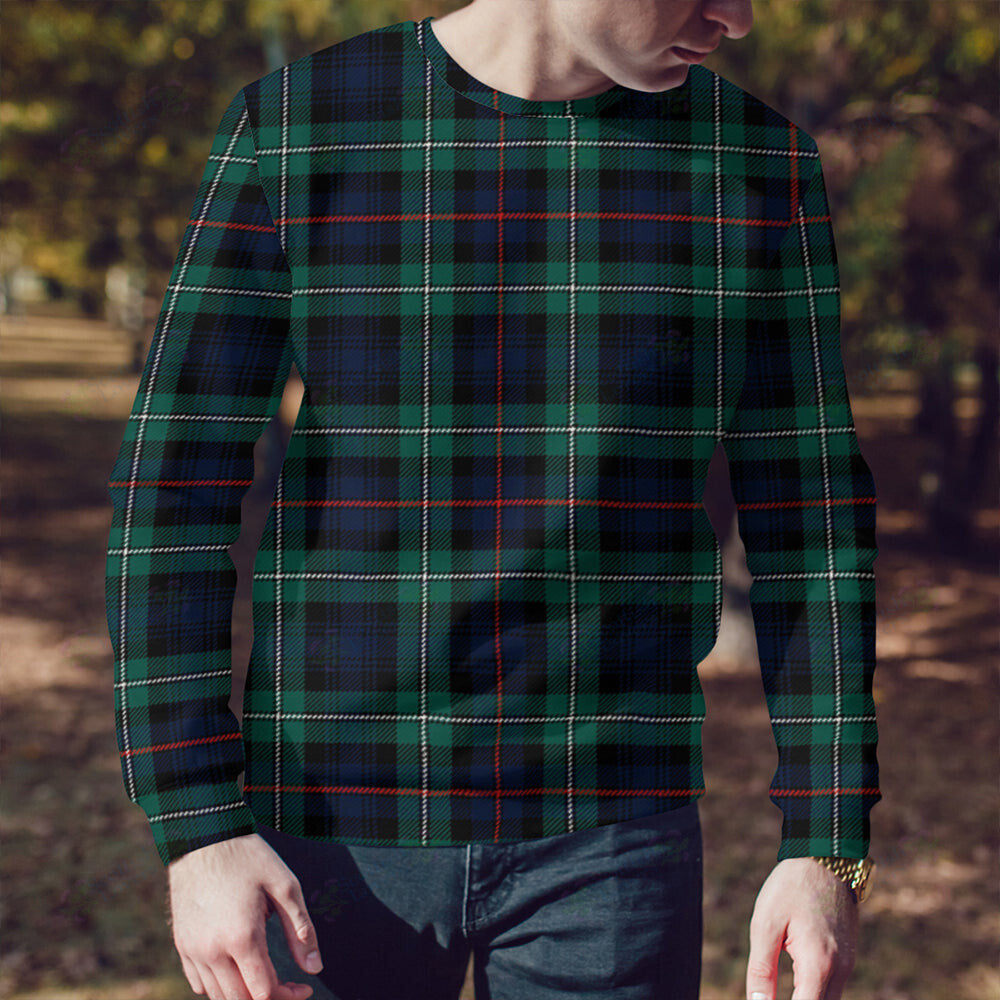 MacKenzie Modern Tartan Classic Crewneck Sweatshirt