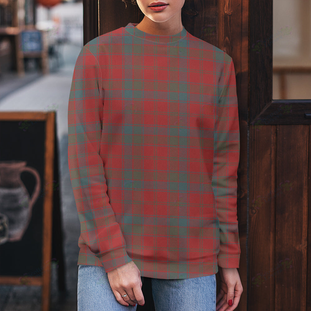 Robertson Weathered Tartan Classic Crewneck Sweatshirt