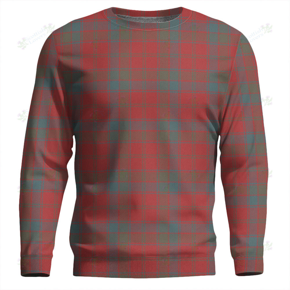 Robertson Weathered Tartan Classic Crewneck Sweatshirt