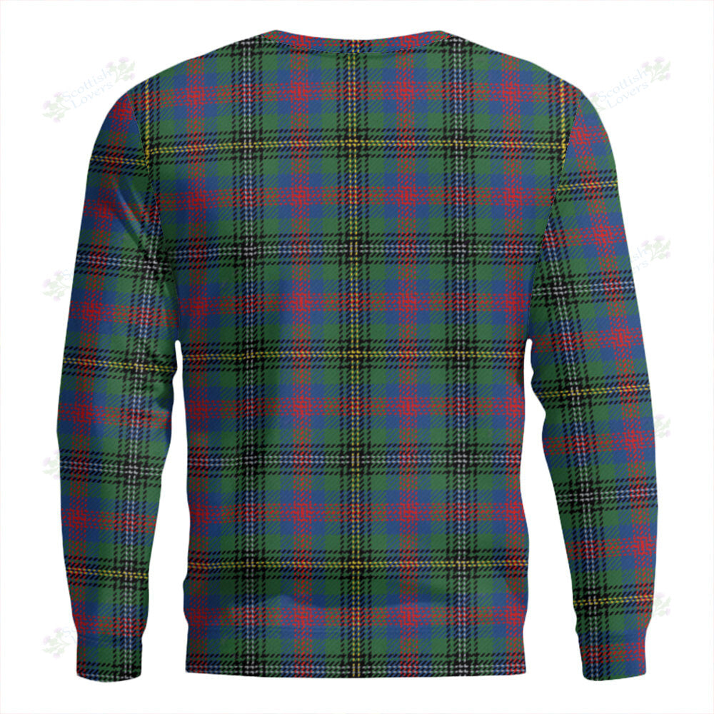 Wood Modern Tartan Classic Crewneck Sweatshirt